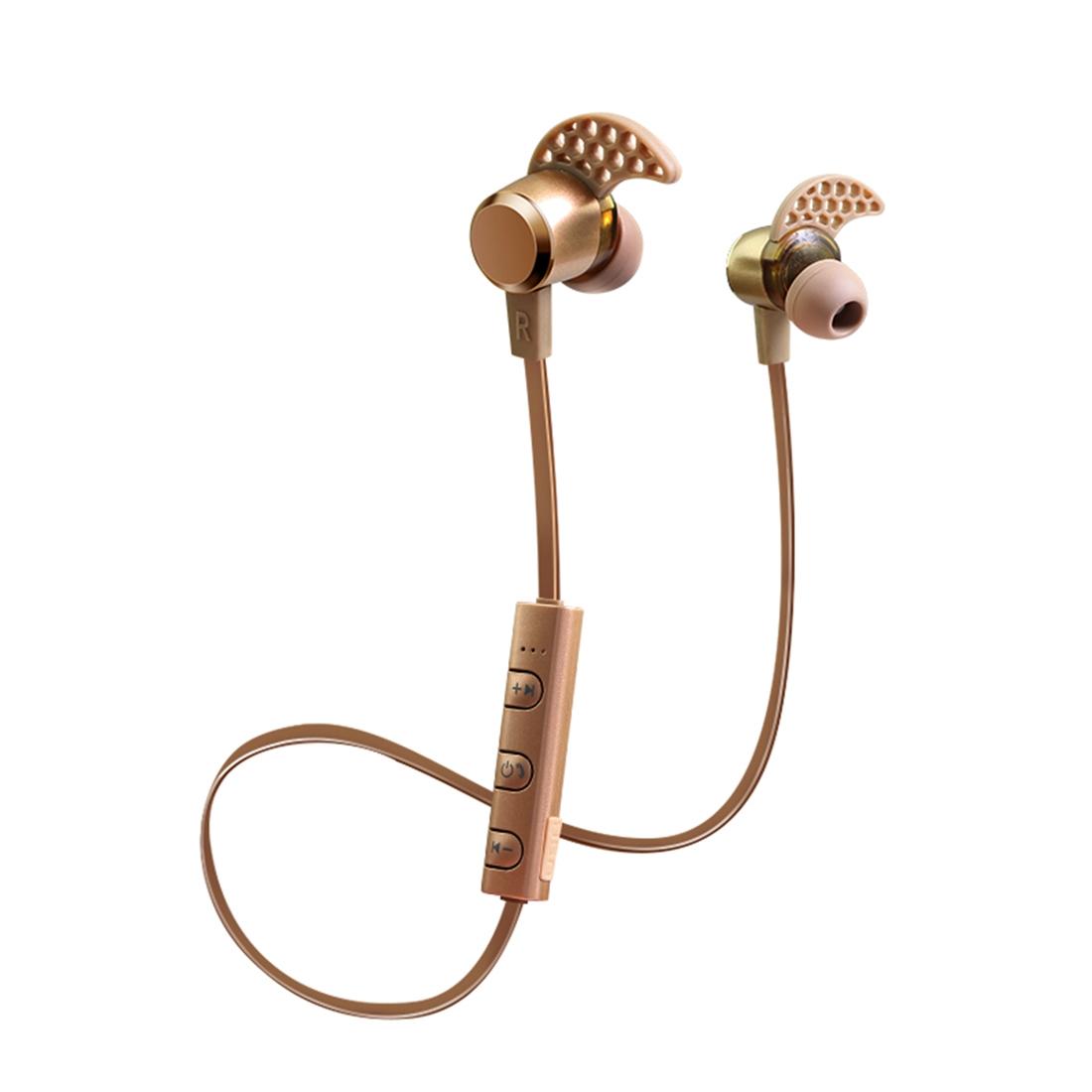 Wireless In Ear Earphones With Mic Kin 88 Gold Earbuds