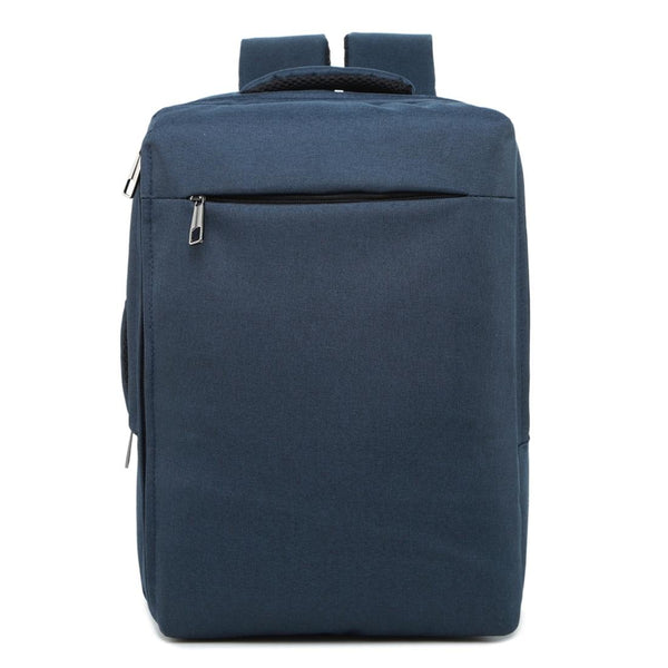 Breathable Casual Backpack For Notebooks And Tablets Large Capacity Blue Laptop Cases & Bags