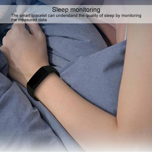 Smart Oled Bracelet With Call Reminder And Health Monitoring Blue Activity Trackers
