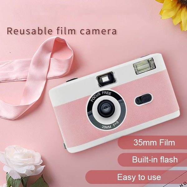 Retro Manual Reusable Film Camera For Kids No Digital Cameras