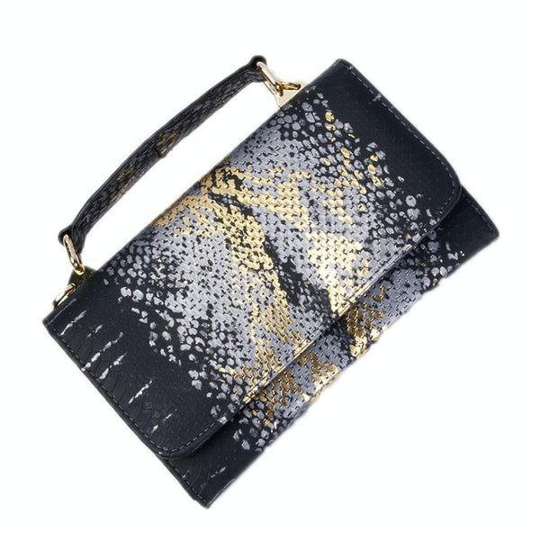 Versatile Lady Crossbody Wrist Bag Multi Functional Crocodile Head Green Women's Bags & Handbags