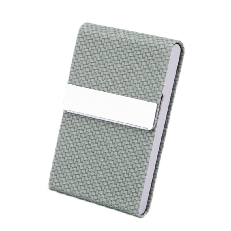 Business Card Case For Advertising Fits Most Cards Woven Green Business Card Holders