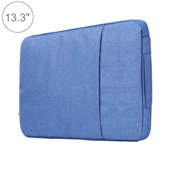 Parallel Universal Denim Laptop Bag For 13.3 Notebooks Fits Macbook Air Pro Portable And Stylish 35.5X26.5X2cm Blue Laptop Cases & Bags