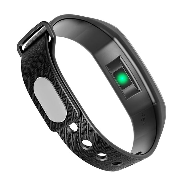 Smart Bracelet With Call Reminder Heart Rate Sleep Monitoring Ip67 Waterproof Blue Smart Watches
