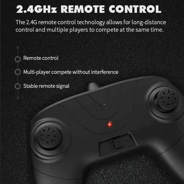 Blue Stunt Tumbling Car Toy With 2.4Ghz Remote Control Remote Controlled Toys