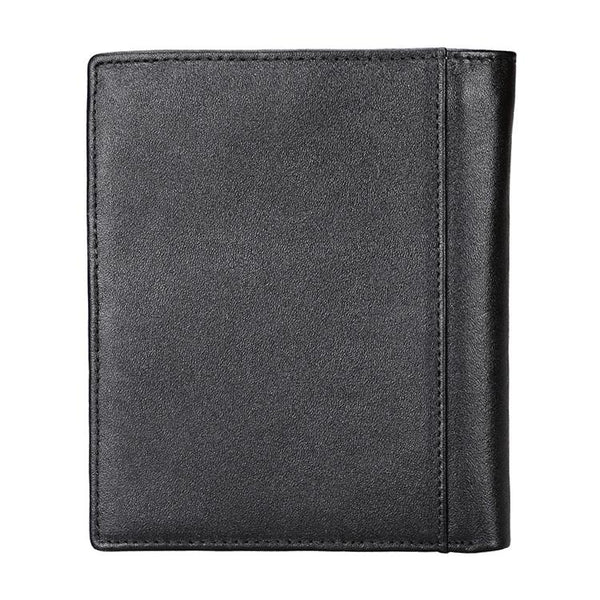 Leather Rfid Passport Wallet Multi Function Blue Wallets