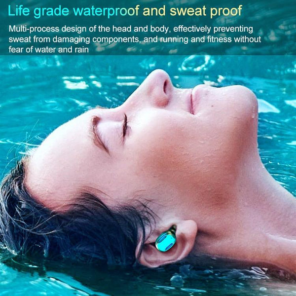 Wireless Bluetooth Earphones With Magnetic Charging Box Earbuds