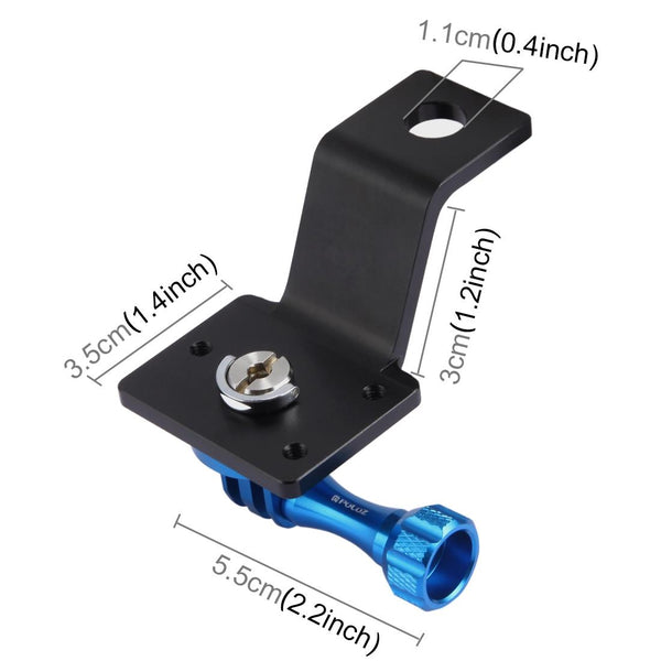 Universal Motorcycle Mount For Action Cameras_Blue Bike Camera Holders Mounts