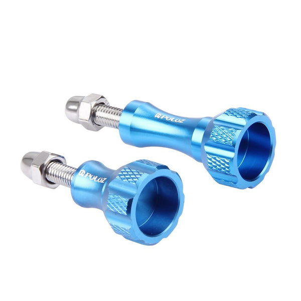 Aluminum Thumb Knob Set For Gopro Insta360 Dji Action Cameras_Blue Other Camera & Photo Accs