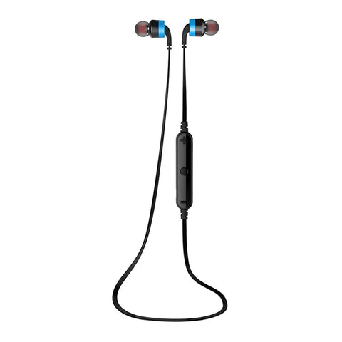 Wireless Sport Bluetooth Earphones With In Line Control Black Earbuds