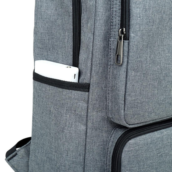 Stylish Notebook Tablet Backpack Spacious & Casual Blue Laptop Cases & Bags