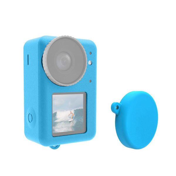 Protective Silicone Case With Lens Cap_Blue Camera Cases Bags & Covers