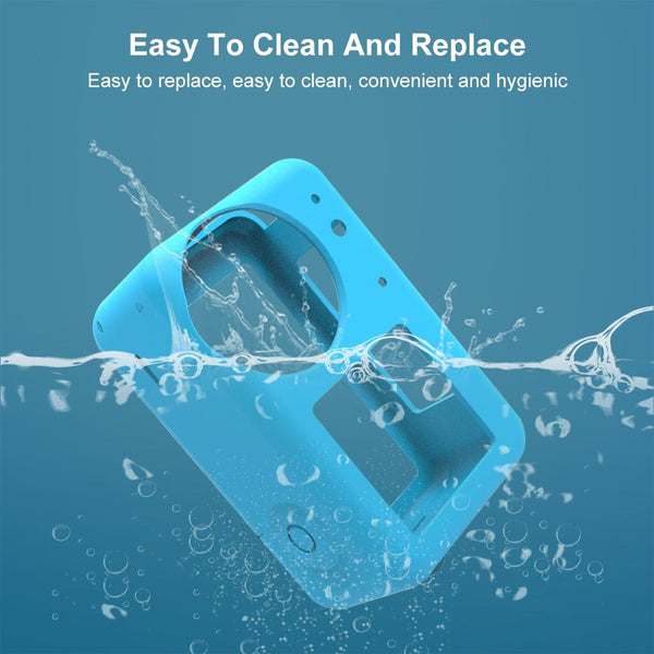 Protective Silicone Case With Lens Cap_Blue Camera Cases Bags & Covers