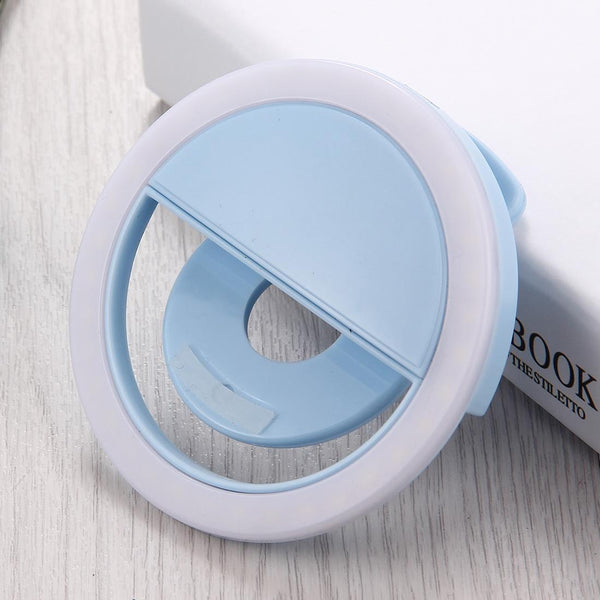 Clip Beauty Light For Smartphones Usb Cable Blue Selfie Lights
