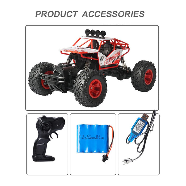 1 16 Wireless Remote Control Drift Off Road Toy Car 2.4Ghz Blue Remote Controlled Toys