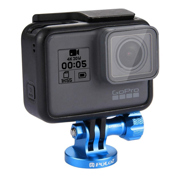 Universal Tripod Mount For Action Cameras Audio And Video Equipment Blue Tripods & Monopods