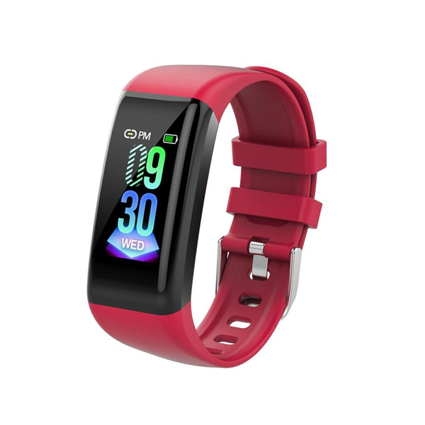 Waterproof Smart Bracelet With Call Heart Rate Bp Sleep And Sedentary Functions Blue Smart Watches