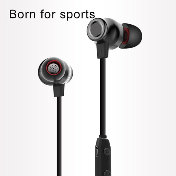 Xrm X5 Sports Ipx4 Waterproof Magnetic Wireless Bluetooth V4.1 Stereo In Headset Earbuds