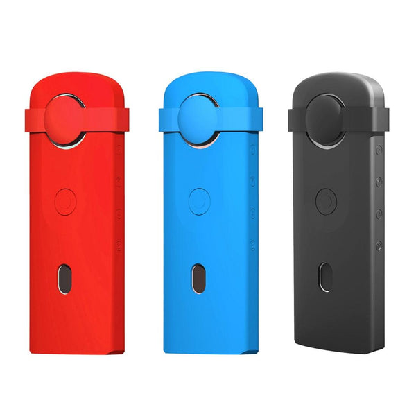 360 Camera Silicone Case With Lens Cover For Ricoh Theta Sc2_Blue Camera Cases Bags & Covers
