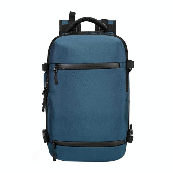 20 Inch Waterproof Usb Shoulder Backpack Blue Women Backpacks
