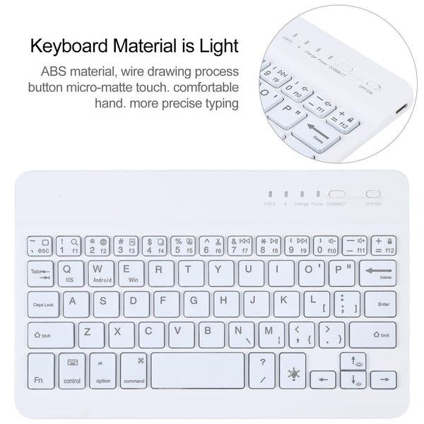 Ultra Thin Detachable Bluetooth Keyboard Leather Case For Ipad Mini 6 Laptop Cases & Bags