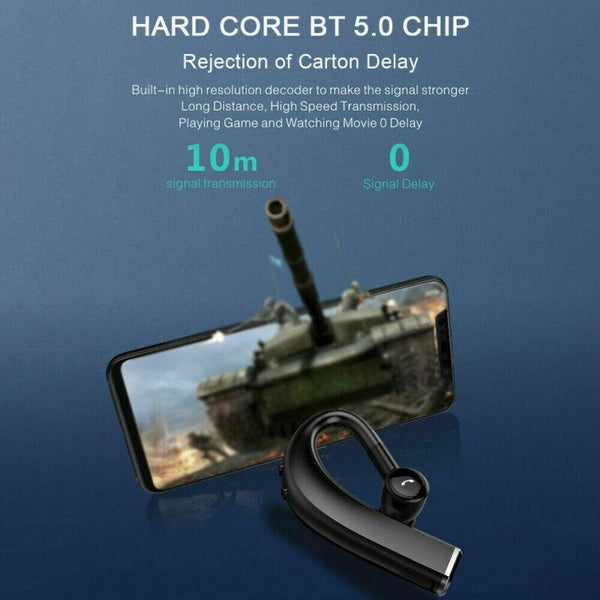 Wireless Business Sports Bluetooth Earphones Fast Charging 5.0 Earbuds