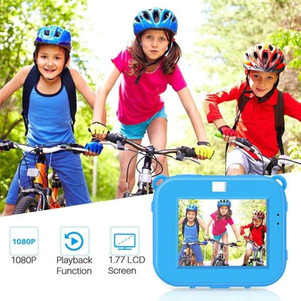 Waterproof 5.0Mp Kids' Digital Camera With 1.77 Screen G20_Blue Digital Cameras