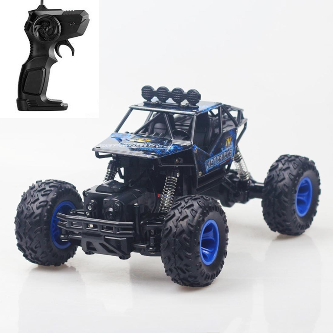 Large 1:16 Alloy Climbing Car 28Cm Remote Control Toy For Cross Country Adventures Blue Remote Controlled Toys