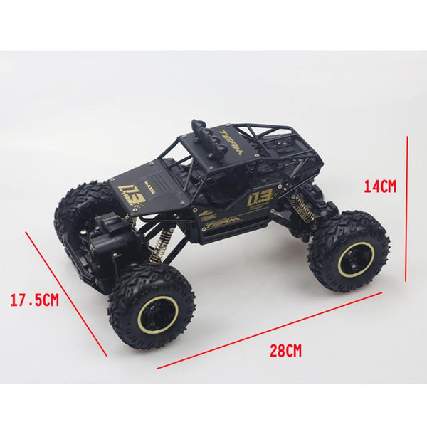 Large 1:16 Alloy Climbing Car 28Cm Remote Control Toy For Cross Country Adventures Blue Remote Controlled Toys