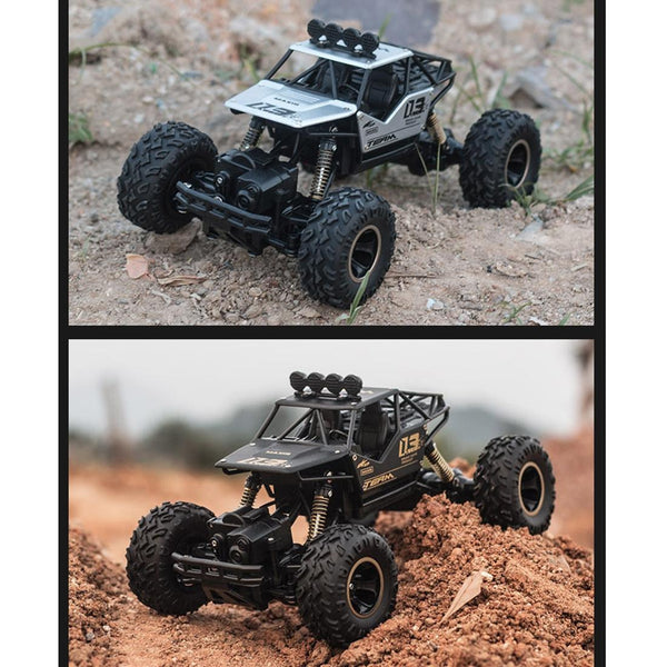 Large 1:16 Alloy Climbing Car 28Cm Remote Control Toy For Cross Country Adventures Blue Remote Controlled Toys