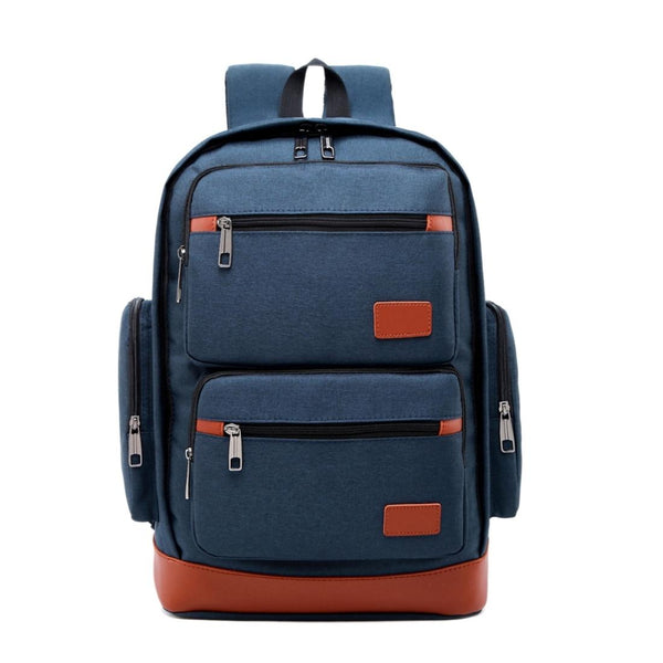 Versatile Outdoor Backpack With Breathable Design Large Capacity Blue Backpacks