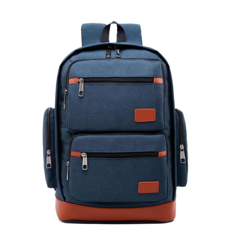 Versatile Outdoor Backpack With Breathable Design Large Capacity Blue Backpacks