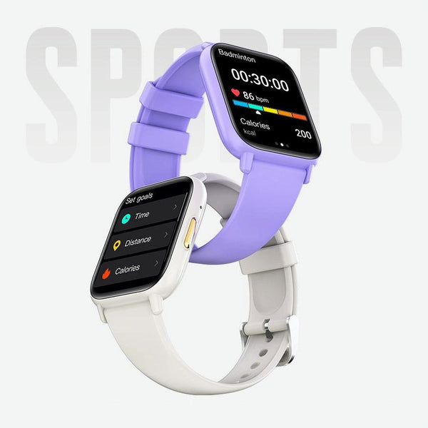 1.83 Inch Ip68 Waterproof Smartwatch With Temp Heart Oxygen & Pressure Monitor_Blue Smart Watches