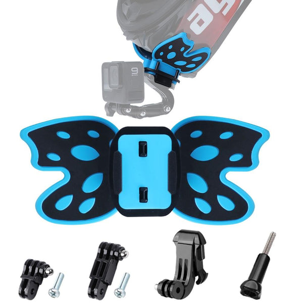 3 Way Pivot Arm Butterfly Helmet Mount For Gopro Hero12 Other Camera & Photo Accs