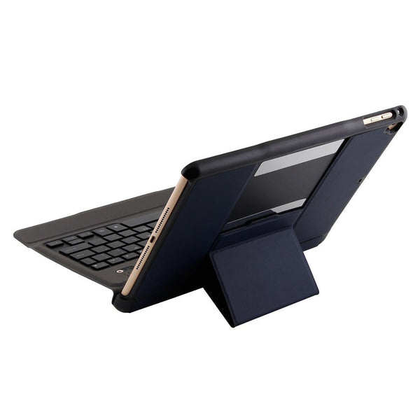 Bluetooth Keyboard & Leather Tablet Case For Ipad Air / Pro 9.7 Detachable Ultra Thin Multi Angle Backlit Keyboards