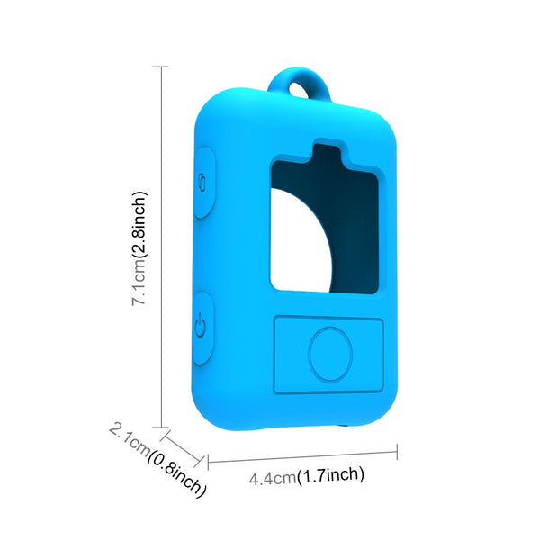 Protective Silicone Case For Insta360 One X X2 X3 With Rs Remote Blue Camera Cases Bags & Covers