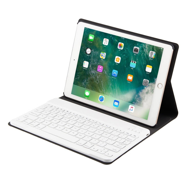 Bluetooth Keyboard & Leather Tablet Case For Ipad Air / Pro 9.7 Three Gear Angle Adjustment Magnetic Sleep Function Abs Brushed Texture Keyboards