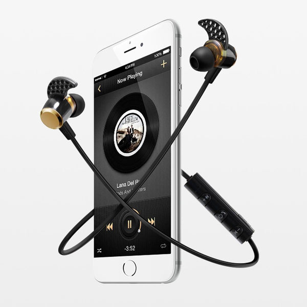 Wireless In Ear Earphones With Mic Kin 88 Blue Earbuds