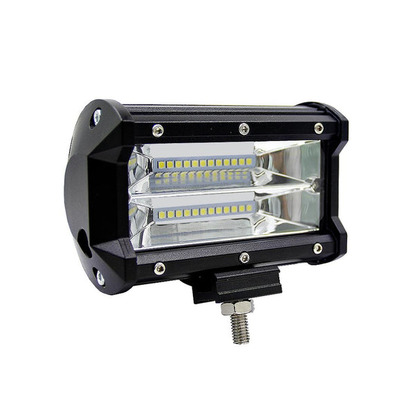5 Inch 18W 24 Led Waterproof Ip67 Two Bar Modified Off Road Lights Spotlight Car Work Dc 9 48V White Led Car Lights