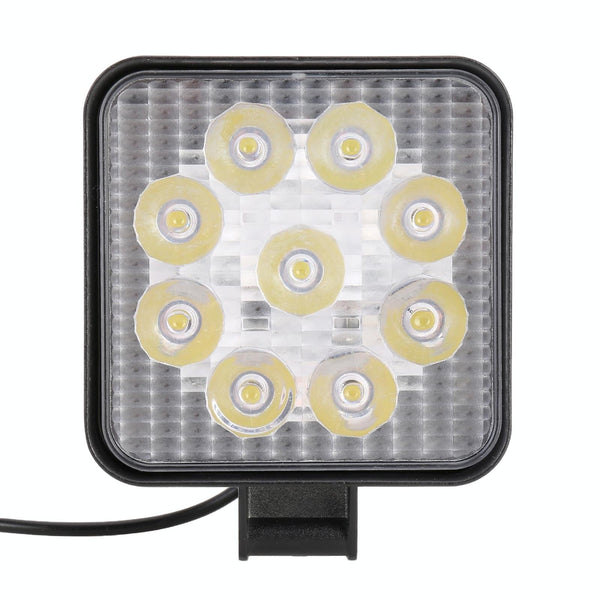Spot Waterproof Led Work Light 27W 9 6000K For Car Boat Led Car Lights