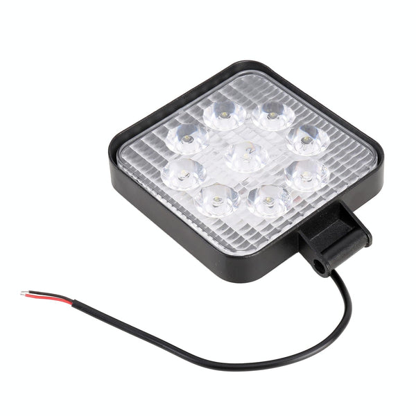 Spot Waterproof Led Work Light 27W 9 6000K For Car Boat Led Car Lights