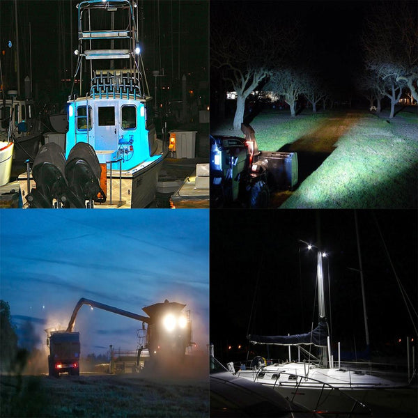 Spot Cree Led Waterproof Work Light 36W 6500K For Car Boat Led Car Lights