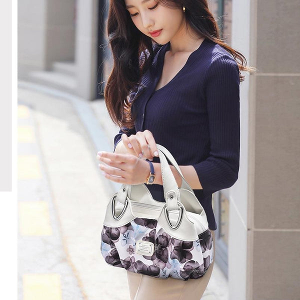 Soft Leather Women Handbag Black Handle Women's Bags & Handbags