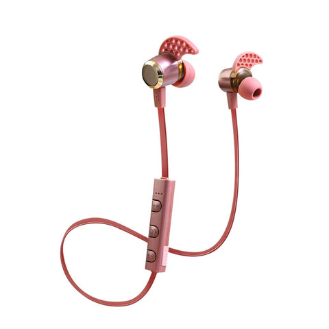 Wireless In Ear Earphones With Mic Kin 88 Magenta Earbuds