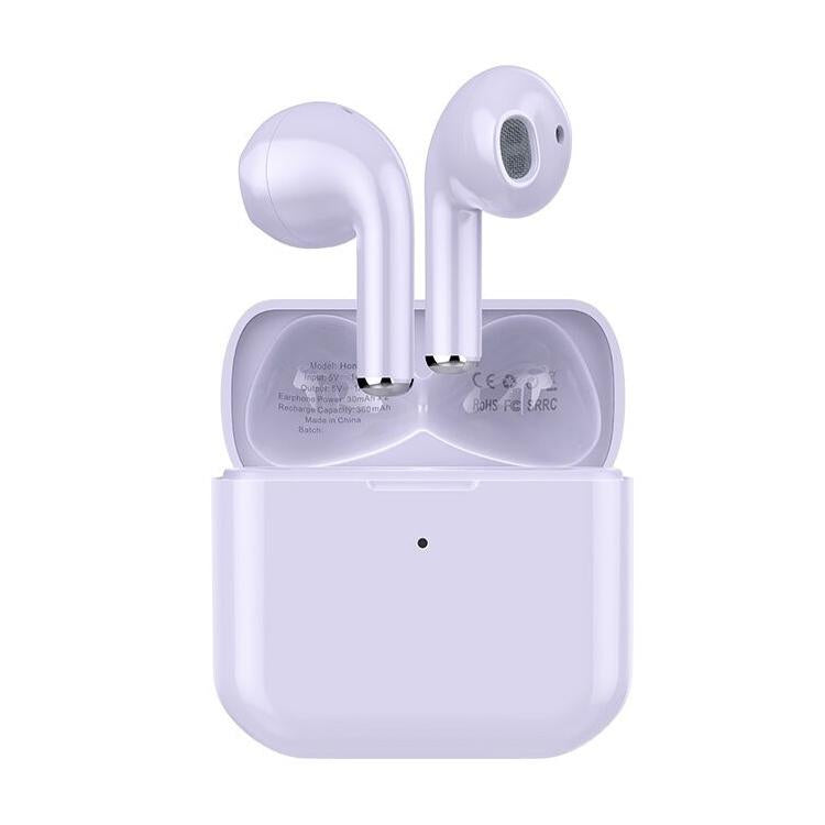 True Wireless Stereo Bluetooth 5.0 Earphones Tn22 Purple Earbuds