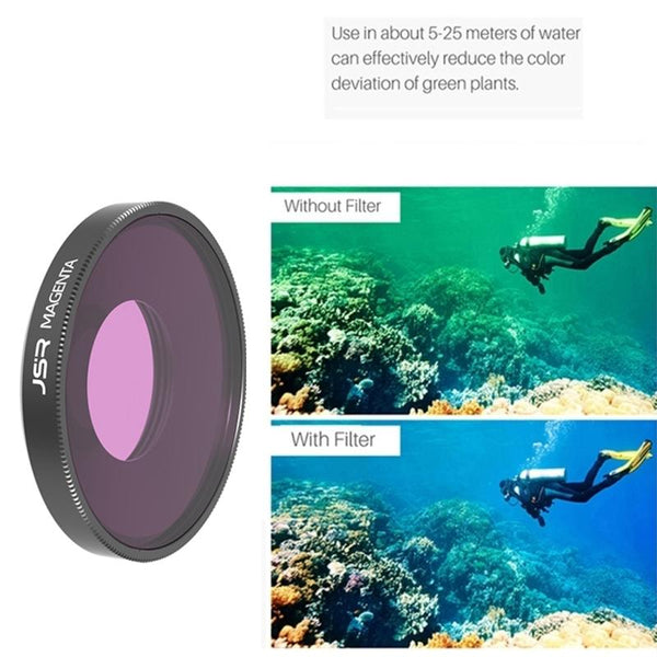 Parallel Deals Underwater Lens Filter For Dji Action 3 Diving Filters