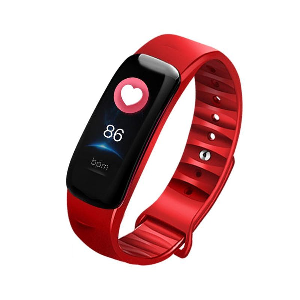 Smart Bracelet With Call Reminder Hr / Bp Monitoring Sleep Sedentary Tracking And Remote Control Purple Activity Trackers