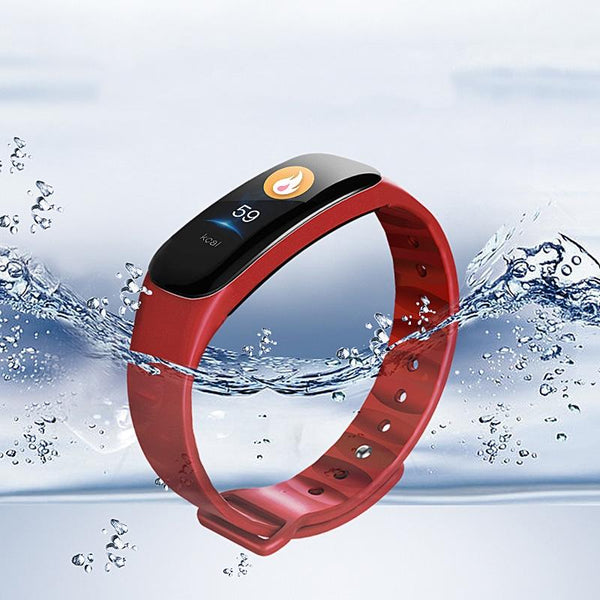 Smart Bracelet With Call Reminder Hr / Bp Monitoring Sleep Sedentary Tracking And Remote Control Purple Activity Trackers