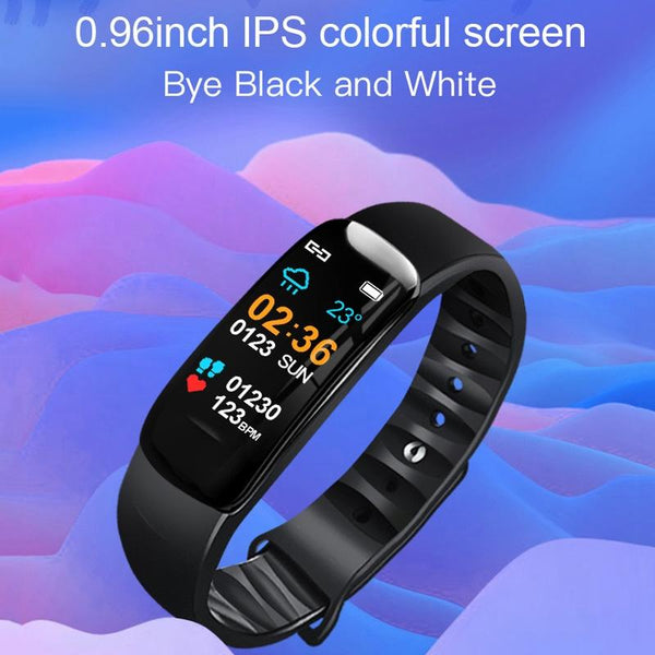 Smart Bracelet With Call Reminder Hr / Bp Monitoring Sleep Sedentary Tracking And Remote Control Purple Activity Trackers