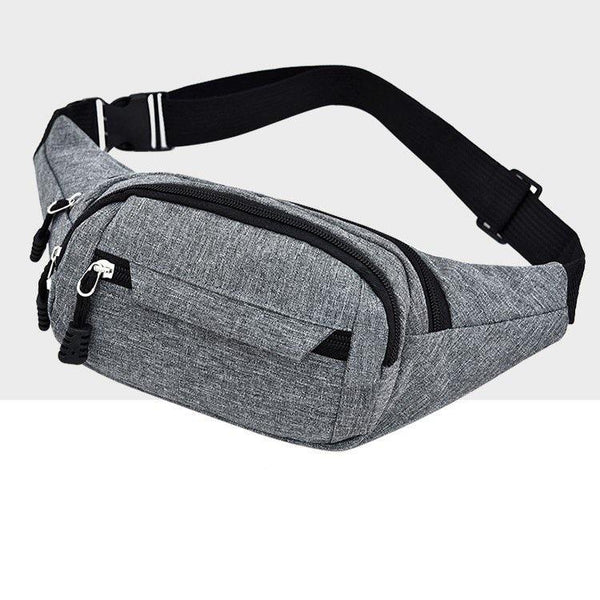 Waterproof Multi Pocket Chest Bag For Sports Purple Bags